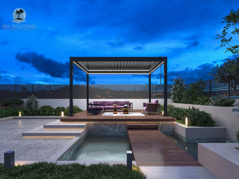 Discover the advantages of the SkyLite Eco pergola - quality and functionality in a compact design