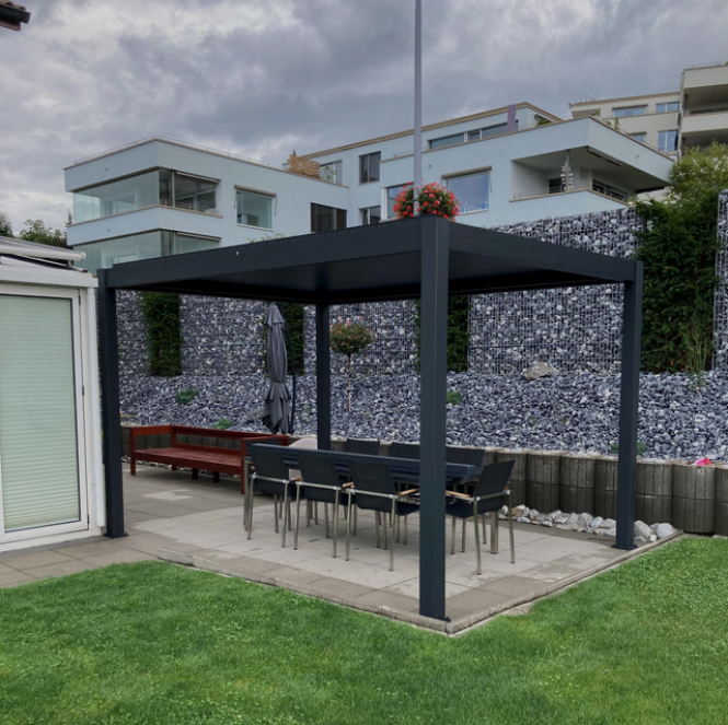 Attention: Do not build a pergola without a building permit!