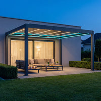 Ausstellungsmodell: SkyMax Ultra LED 300cm x 600cm motorisiert Anthrazit RAL 7016