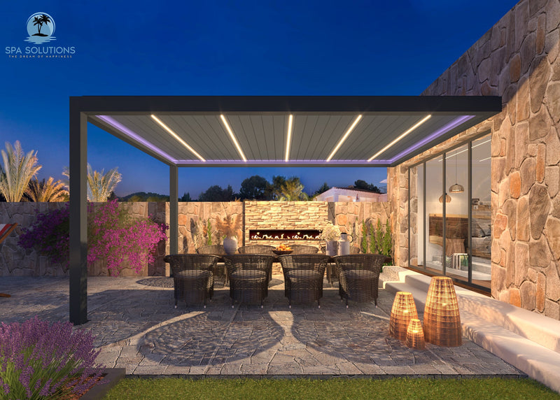 Pergola on house wall – How to install it!