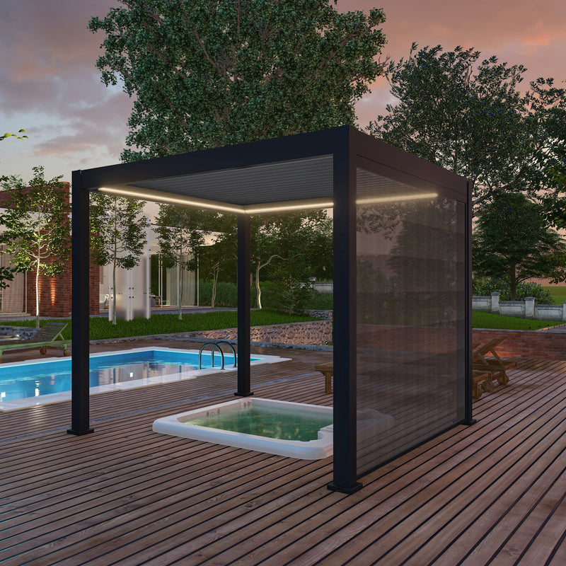 Pool cover – Pergola from Sky Pergola is the solution!