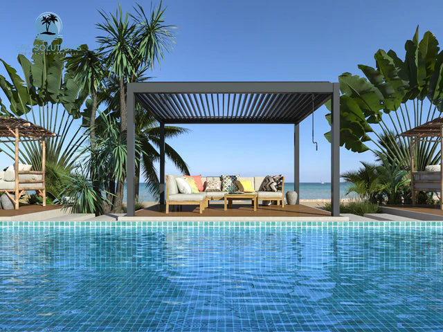 Pergola shading – no problem thanks to Sky Pergola!