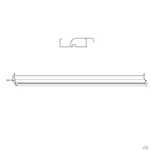 SkyMax Ultra - Lamelle mit LED Licht - C3 - 24-26