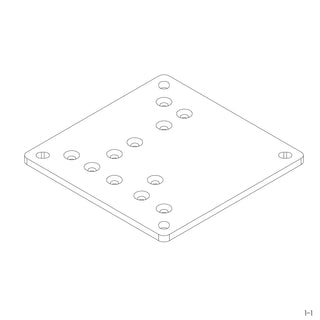 SkyMax Ultra - Post Base Plate - 1-1 - 24-26