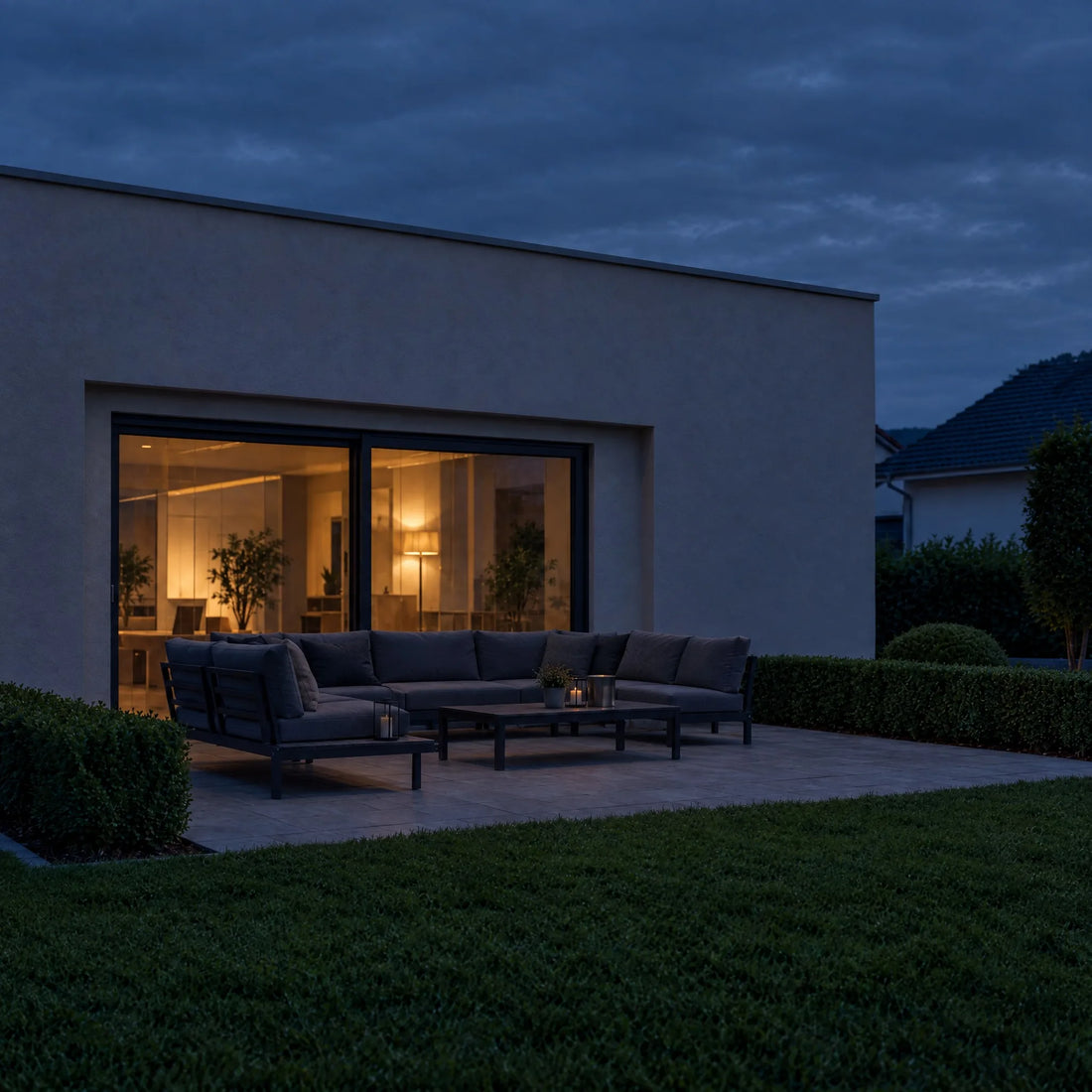 Ohne Pergola