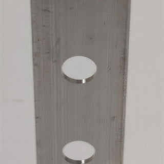 Glass clip end cap glass side wall