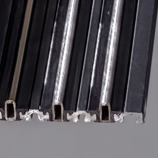 Running rail (stainless steel/nylon) glass side wall